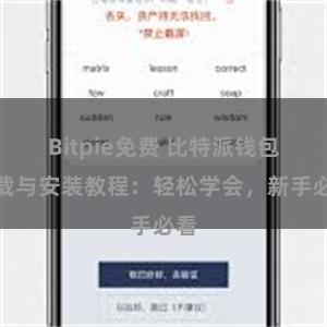 Bitpie免费 比特派钱包下载与安装教程：轻松学会，新手必看