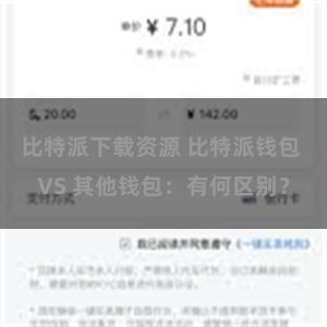 比特派下载资源 比特派钱包 VS 其他钱包：有何区别？