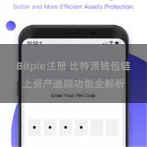 Bitpie注册 比特派钱包链上资产追踪功能全解析