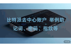 比特派去中心账户  举例助记词、密码、指纹等